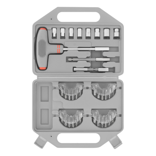 Отвертка с Т-образной эргономичной ручкой и набором насадок, 36 шт, CrV, пластиковый бокс Matrix купить в Москве с доставкой по всей России | ProtosMarket.ru