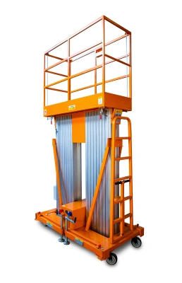 Подъемник мачтовый аккумуляторный 200 кг 14/16 м TOR GTWY14-200S DC 2-мачтовый купить в Москве с доставкой по всей России | ProtosMarket.ru