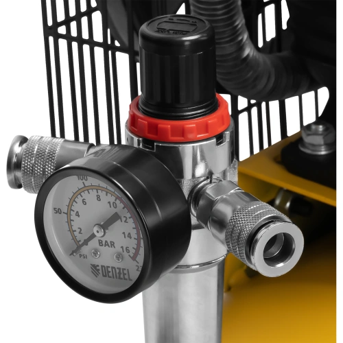 Компрессор воздушный BCV2300/100, ременный привод, 2.3 кВт, 100 литров, 440 л/мин Denzel купить в Москве с доставкой по всей России | ProtosMarket.ru