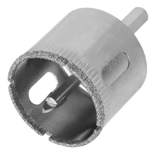 Сверло по керамической плитке и стеклу, 35 х 55 мм, шестигранный хвостовик, с центрующим сверлом Сибртех купить в Москве с доставкой по всей России | ProtosMarket.ru