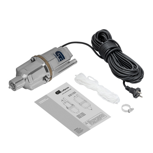 Вибрационный насос СВН300Н-15, нижний забор, 300 Вт, напор 75 м, 1200 л/ч, кабель 15 м Сибртех купить в Москве с доставкой по всей России | ProtosMarket.ru