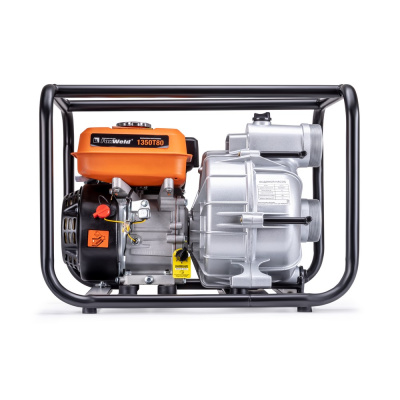 Мотопомпа бензиновая FoxWeld 1350T80 для грязной воды купить в Москве с доставкой по всей России | ProtosMarket.ru