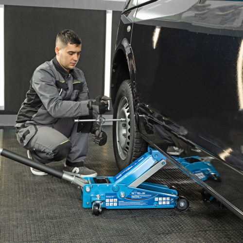 Домкрат гидравлический подкатной, быстрый подъем, 3 т, Quick, 130-465 мм, профессиональный Stels купить в Москве с доставкой по всей России | ProtosMarket.ru