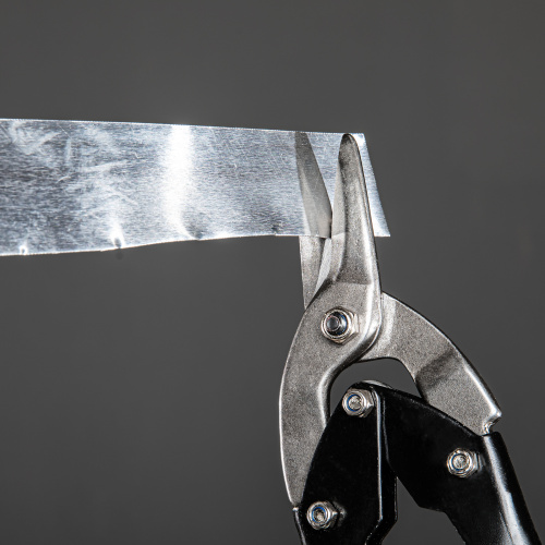 Ножницы по металлу, 250 мм, правые, обрезиненные рукоятки Matrix купить в Москве с доставкой по всей России | ProtosMarket.ru