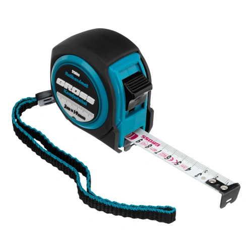 Рулетка Komfortabel 3 м х 19 мм,обрезиненный корпус Gross по ценам производителя в Казани с доставкой по всей России