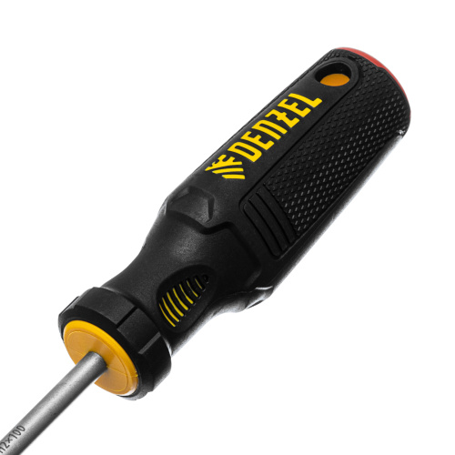 Отвертка, PH2х100 мм, S2, 3к рукоятка Denzel по ценам производителя в Казани с доставкой по всей России