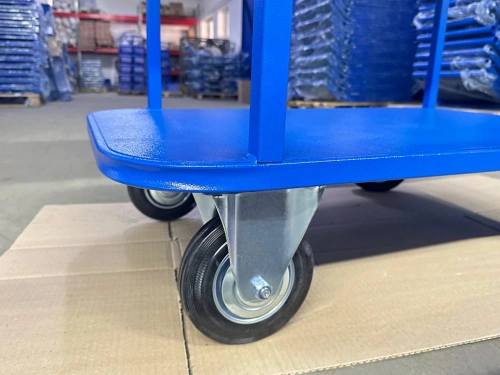 Тележка платформенная TOR ТП-2Я (600х900) 2х-ярусная (125мм) купить в Москве с доставкой по всей России | ProtosMarket.ru