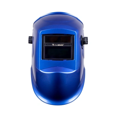 Маска сварщика КОРУНД-2 "синяя" (ф-р 7100V, пр-во FoxWeld), без коробки купить в Москве с доставкой по всей России | ProtosMarket.ru