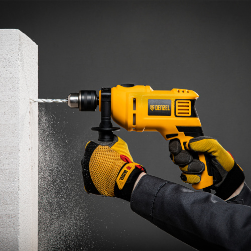 Дрель ударная ID-650, 650 Вт, 0-3000 об/мин, 48000 уд/мин Denzel купить в Москве с доставкой по всей России | ProtosMarket.ru