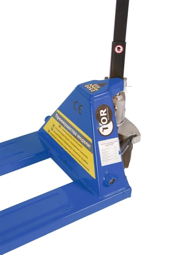 Тележка гидравлическая 2500 кг 1150 мм резиновые колеса TOR RHP(BF) PRO по ценам производителя в Казани с доставкой по всей России