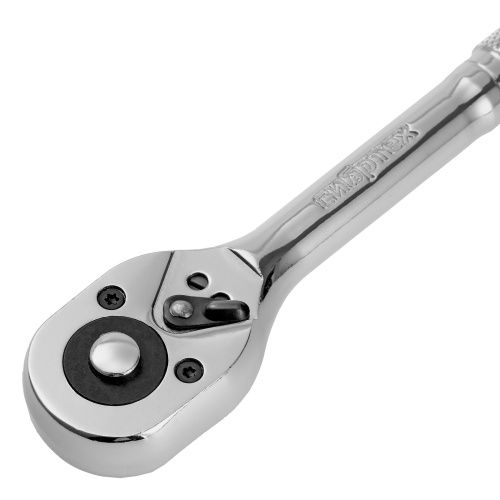 Ключ-трещотка 3/8", 45 зубьев, цельнометаллический, с быстрым сбросом, CrV, хром Сибртех купить в Москве с доставкой по всей России | ProtosMarket.ru