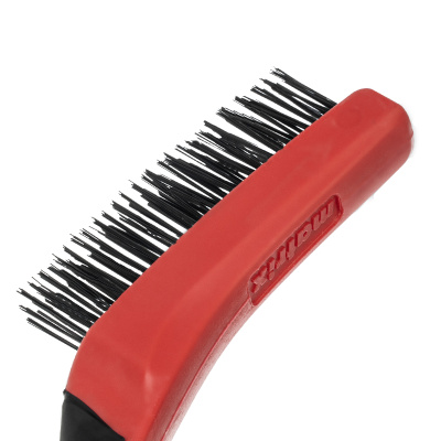 Щетка зачистная трехрядная, двухкомпонентная рукоятка Matrix по ценам производителя в Казани с доставкой по всей России