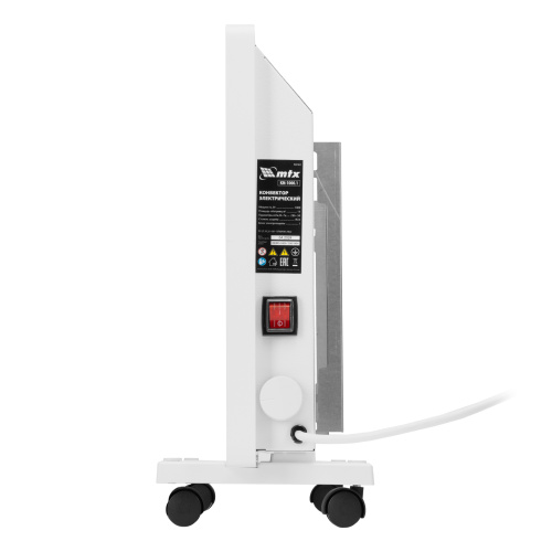 Конвектор электрический КМ-1000.1, 230 В, 1000 Вт, X-образный нагреватель, колеса, термостат MTX по ценам производителя в Казани с доставкой по всей России