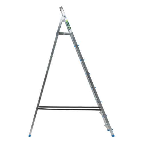 Стремянка, 8 ступеней, стальная, оцинкованная Сибртех по ценам производителя в Казани с доставкой по всей России