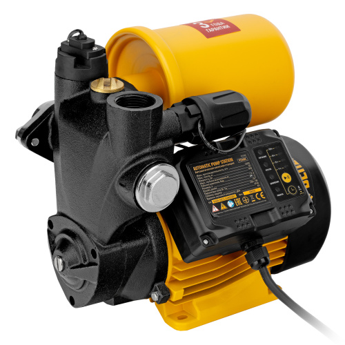 Насосная станция PS500C, 500 Вт, напор 35 м, 2200 л/ч, ресивер 2 л, блок управления Denzel по ценам производителя в Казани с доставкой по всей России