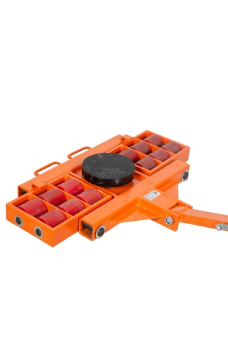 Роликовая платформа поворотная TOR X12 г/п 12 т (с ручкой) по ценам производителя в Казани с доставкой по всей России