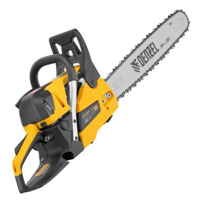 Пила цепная бензиновая DS-5820, шина 50 см, 58 см3, 3.6 л.с, шаг 0,325, паз 1,5 мм, 76 звеньев Denzel купить в Москве с доставкой по всей России | ProtosMarket.ru