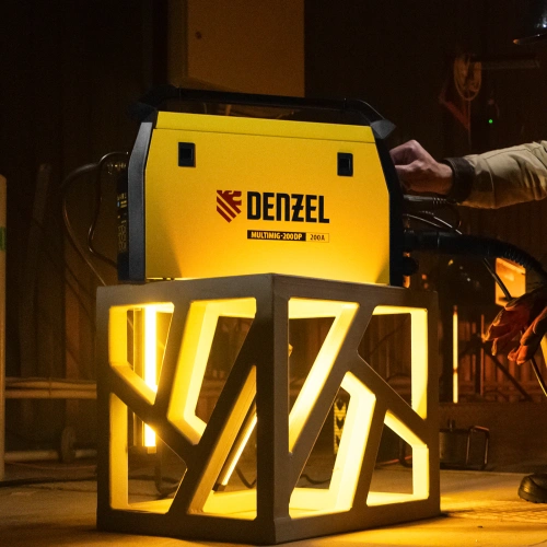 Аппарат инвертор. полуавтомат. сварки MultiMIG-200DP Synergy Double Pulse, 200 А, ПВ 80% Denzel купить в Москве с доставкой по всей России | ProtosMarket.ru