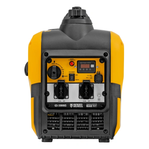 Генератор инверторный GS-3000iS, 3,0 кВт, 230 В, закрытый корпус, ручной старт DENZEL по ценам производителя в Казани с доставкой по всей России