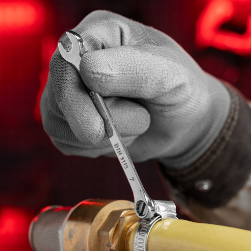 Ключ комбинированный, 7 мм, CrV, полированный хром Matrix по ценам производителя в Казани с доставкой по всей России