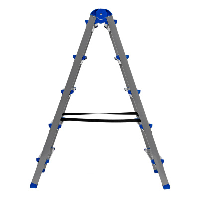 Стремянка двухсторонняя 5 ступеней, сталь профиль, стальные ступени, Сибртех купить в Москве с доставкой по всей России | ProtosMarket.ru