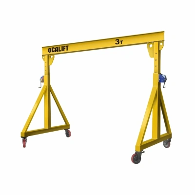 Мини-кран козловой c регулируемой высотой МПУ OCALIFT 3т (3-4)х3 метра купить в Москве с доставкой по всей России | ProtosMarket.ru
