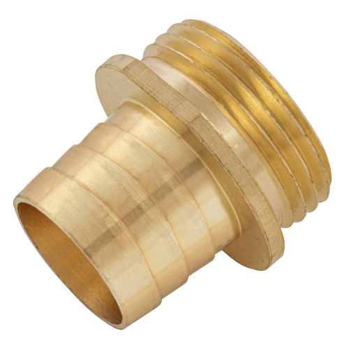 Штуцер для шланга 1" с наружной резьбой G1" Denzel по ценам производителя в Казани с доставкой по всей России