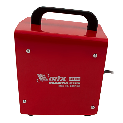 Тепловая пушка керамическая SHCL-3000, квадратная, 230 В, 480 м3/ч, 1/3 кВт MTX по ценам производителя в Казани с доставкой по всей России