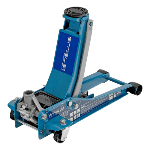 Домкрат гидравлический подкатной, быстрый подъем, 3т Low Profile Quick, 75-515 мм, профессиональный Stels купить в Москве с доставкой по всей России | ProtosMarket.ru