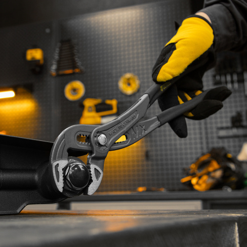Клещи переставные, кнопочный механизм, обливные рукоятки, 300 мм Denzel купить в Москве с доставкой по всей России | ProtosMarket.ru