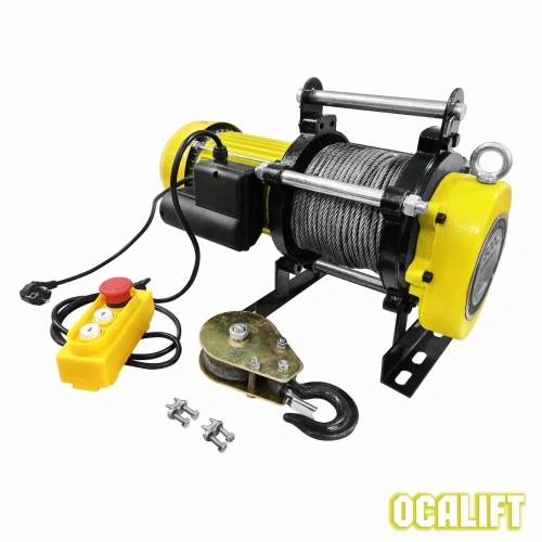 Лебедка электрическая LITELIFT KCD-500 250/500 кг 30м 220в по ценам производителя в Казани с доставкой по всей России