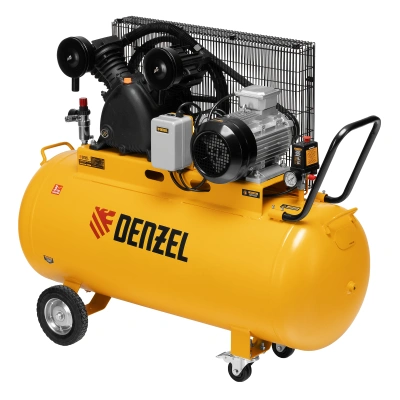 Компрессор воздушный рем. привод BCV 4000-T/200, 4,0 кВт, 200 литров, 690 л/мин Denzel по ценам производителя в Казани с доставкой по всей России