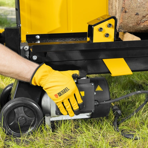 Дровокол электрический ELS7T-52, 2300 Вт, сила раскола 7т, макс. размеры полена D250 x 520 мм Denzel купить в Москве с доставкой по всей России | ProtosMarket.ru