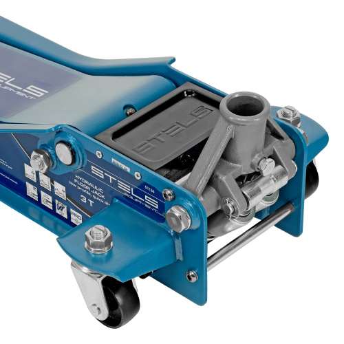 Домкрат гидравлический подкатной, быстрый подъем, 3т Low Profile Quick, 75-515 мм, профессиональный Stels купить в Москве с доставкой по всей России | ProtosMarket.ru