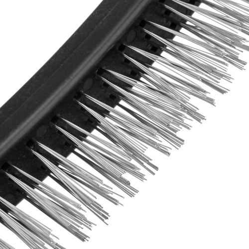 Щетка трехрядная металлическая с пластмассовой ручкой Sparta по ценам производителя в Казани с доставкой по всей России