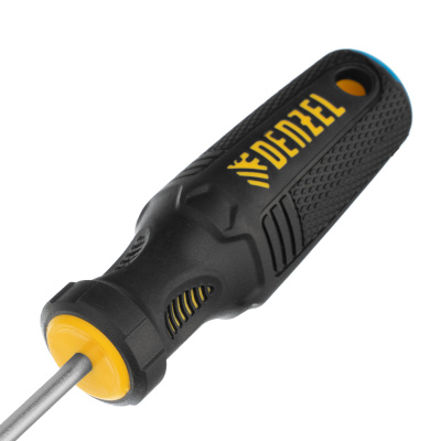 Отвертка SL4х100 мм, CrV, трехкомпонентная рукоятка Denzel по ценам производителя в Казани с доставкой по всей России