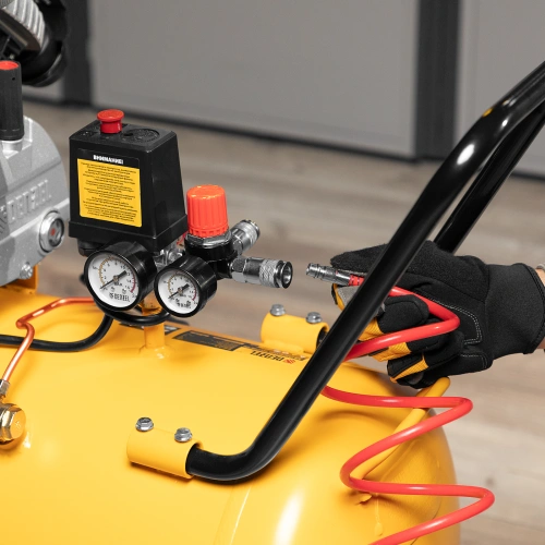 Компрессор воздушный DKV2200/100, Х-PRO 2.2 кВт, 400 л/мин, 100л Denzel купить в Москве с доставкой по всей России | ProtosMarket.ru