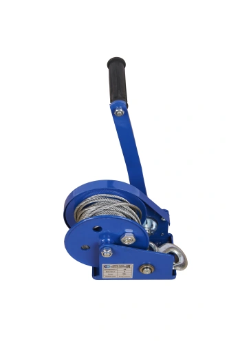Лебедка ручная барабанная  с тросом  810кг  10м стальной корпус TOR BHW по ценам производителя в Казани с доставкой по всей России