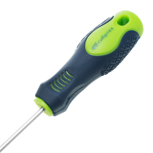 Отвертка, SL3 х 150 мм, CrV, двухкомпонентная рукоятка Сибртех купить в Москве с доставкой по всей России | ProtosMarket.ru