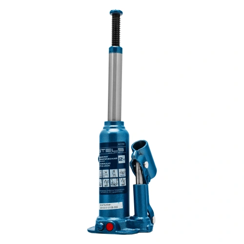 Домкрат гидравлический бутылочный, 2 т, h подъема 178-338 мм, в пластиковом кейсе Stels купить в Москве с доставкой по всей России | ProtosMarket.ru