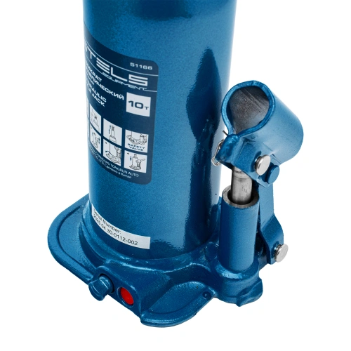 Домкрат гидравлический бутылочный, 10 т, h подъема 222-447 мм Stels по ценам производителя в Казани с доставкой по всей России