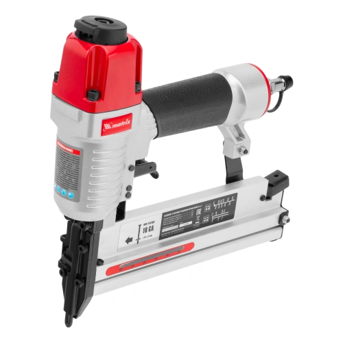 Нейлер-степлер пневматический 2 в 1, с регулировкой глубины забивания, гвозди 18GA, скобы 18GA Matrix купить в Москве с доставкой по всей России | ProtosMarket.ru