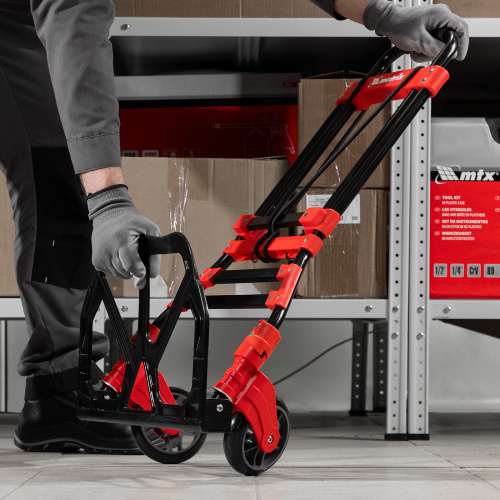 Тележка хозяйственная, складная, 2 колесная, грузоподъемность 80 кг Matrix по ценам производителя в Казани с доставкой по всей России