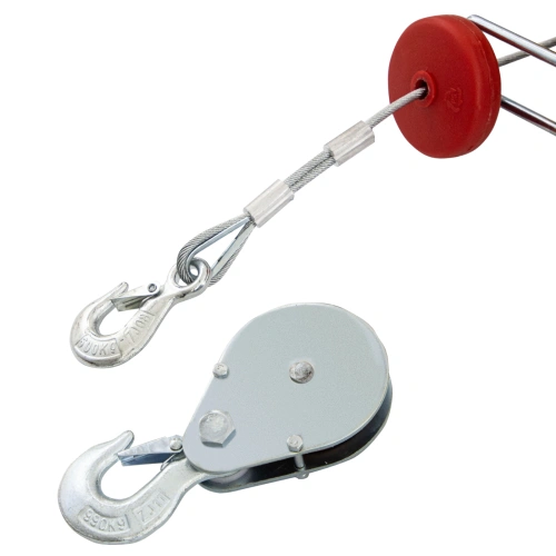 Тельфер электрический TF-1000,1 т, 1600 Вт, высота 12 м, 8 м/мин Denzel по ценам производителя в Казани с доставкой по всей России