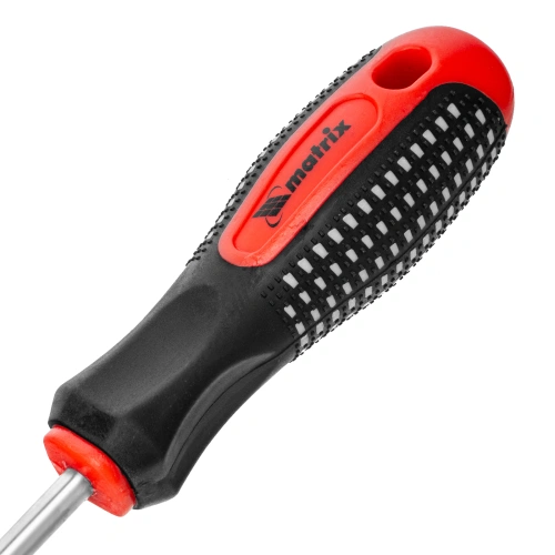 Отвертка Fusion, PH2 х 100 мм, CrV, трехкомпонентная рукоятка "Anti slip" Matrix по ценам производителя в Казани с доставкой по всей России