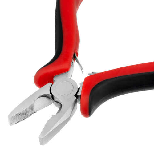 Плоскогубцы Mini, 130 мм, никелированные, авторазжим, двухкомпонентные рукоятки Matrix купить в Москве с доставкой по всей России | ProtosMarket.ru