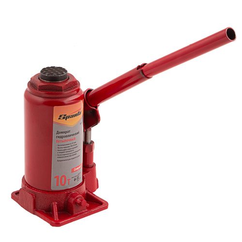 Домкрат гидравлический бутылочный 10 т, h подъема 190-370 мм Sparta Compact купить в Москве с доставкой по всей России | ProtosMarket.ru
