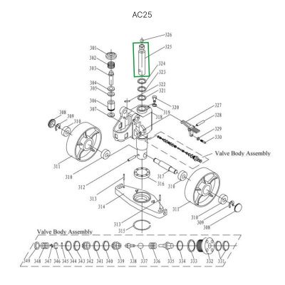 Шток гидроцилиндра 35 мм для гидравлических тележек AC25 купить в Москве с доставкой по всей России | ProtosMarket.ru
