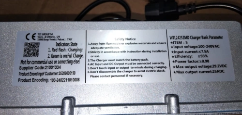 Зарядное устройство для штабелёров CDD10R-E/CDD12R-E 24V/25A Li-ion (Charger) по ценам производителя в Казани с доставкой по всей России