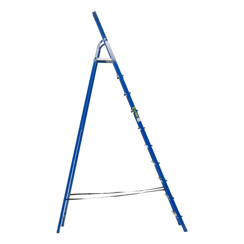 Стремянка, 10 ступеней, стальной профиль, алюминиевые ступени Сибртех купить в Москве с доставкой по всей России | ProtosMarket.ru